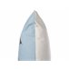 Beliani Almofada decorativa IXIA 45x45 Cinza Azul