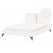 Beliani Cama Bouclé MELLE 155x240 Branco
