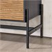 Aparador buffet para sala de estar SoBuy PT Preto