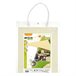 Toldo de sombra triangular Aktive Garden uv50 cor creme Creme