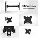 Suporte de parede De pared - TD Systems P20X25A122 Preto
