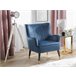 Beliani Poltrona VARBERG Azul