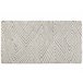 Beliani Entrelaçado GOKSUN 80x150 Branco/ Bege