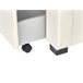 Beliani Cama com armazenamento Veludo LIEVIN 145x217 Creme