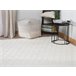 Beliani Pelos curtos ERZIN 140x200 Branco/ Bege