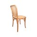  Conjunto de 2 cadeiras de jantar Toscana Castanho