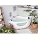 Banheira de interior Beliani TOCOA 138x190 Branco