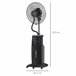 Ventoinha Nebulizadora 44,5x44,5x135 cm HOMCOM Preto