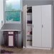 Armário multiusos com 3 portas Branco