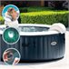 Spa jacuzzi inflável INTEX 4 pessoas Bubble Massage Navy Azul