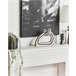 Beliani Acessório decorativo ZANDER Branco/ Preto