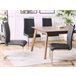 Beliani Cadeira ʺcantileverʺ GREEDIN Preto