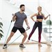 Conjunto de Elásticos de Resistência com Acessórios e Guia de Exercícios TRIBAINER Preto