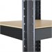 Pack 2 Prateleiras Modulares com 5 Prateleiras Ajustáveis ​​O91 Preto