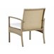 Beliani Conjunto lounge Ratan sintético MARSALA Bege