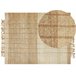 Beliani Entrelaçado KARKIN 160x230 Bege