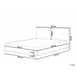 Beliani Cama Bouclé ALBI 155x211 Bege