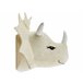 Beliani Decoração de parede REXX Branco/ Bege
