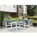 Beliani Conjunto lounge CASTELLA GR1531651