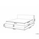 Beliani Cama com estrado Veludo FITOU 190x214 Amarelo