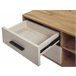 Beliani Mesa de TV FORESTER 120 Castanho