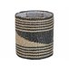 Beliani Conjunto de 3 vasos para plantas RATTAIL Bege