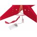 Beliani Acessório decorativo MOTTI Vermelho