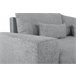 Sofá-cama PIA 3 lugares com arca cinzento Cinza