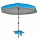 Aktive Guarda-sol de praia grande inclinável UV50 210x210 Azul