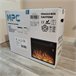 MPC CAMINETTO VULCANO Queimador eléctrico de 1500W, apenas com efeito de chama, Preto Preto