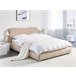 Beliani Cama baú Bouclé BLAGNAC 180x228 Bege