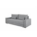 Sofá-cama PIA 3 lugares com arca cinzento Cinza