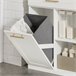 Armário de casa de banho BZR66-W SoBuy Branco