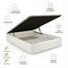 Sommier rebatível Luxury Plus 3D 135x190 Branco