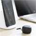 Mini Altifalante Portátil Recarregável sem Fios Altavoz mini Preto