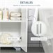 Armário de Casa de Banho MDF kleankin, casa - casa de banho 60 Branco