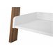 Beliani Estante MOBILE TRIO 65 Branco