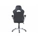 Beliani Cadeira executiva ADVENTURE Preto