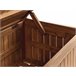 Beliani Banco Madera de acacia SOVANA 160x60 Vermelho