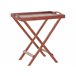 Beliani Mesa de apoio TOSCANA Vermelho