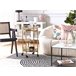 Beliani Carrito de cocina FARLEY Dourado
