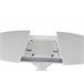 Mesa de jantar extensível CINTHYA Branco