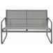 Beliani Conjunto lounge Aço BARREA Cinza