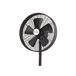 Exclusivo ventilador de tripé vintage Preto