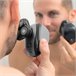 Máquina de Barbear Recarregável Ergonómica Multifunções 5 em 1 Preto