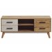 Beliani Mesa de TV FORESTER 120 Castanho