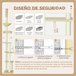 Arranhador para Gatos Aglomerado, Pelúcia e Sisal PawHut Cru