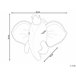 Beliani Decoração de parede TANTOR Branco/ Bege