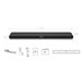 Barra de som de cor preto TCL TS8111 Preto