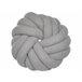 Beliani Almofada decorativa AKOLA 31x31 Cinza